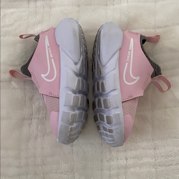 Nike Kids Pink and Gray Slip-On Sneakers - Picture 2 of 6